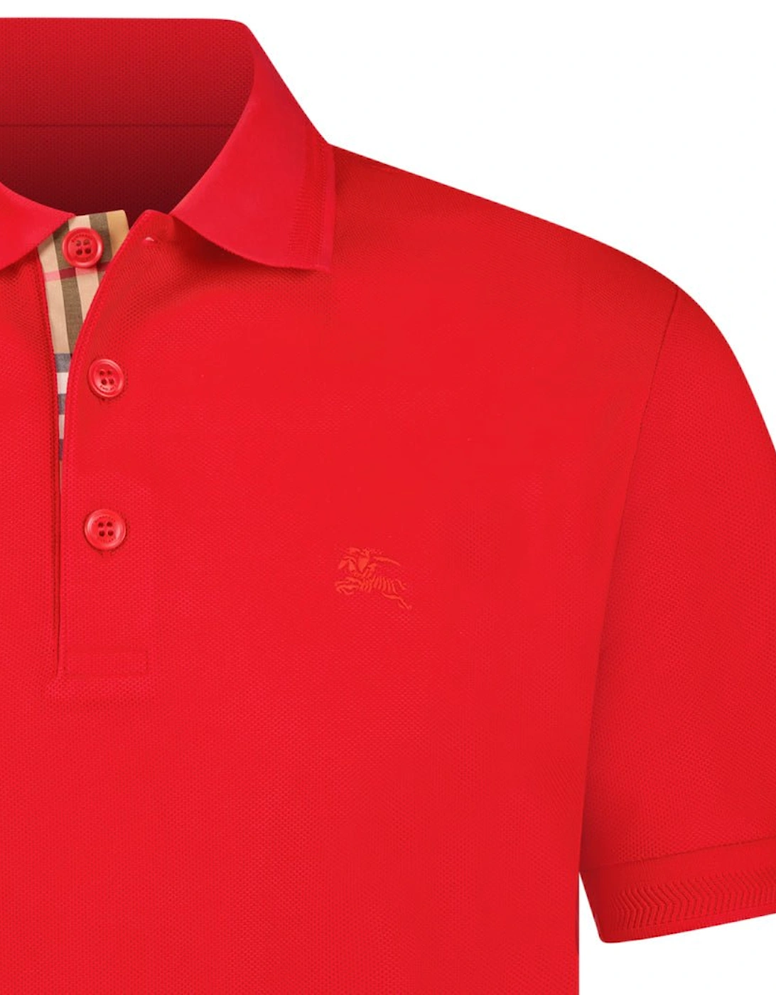 'Eddie' Polo-Shirt Red