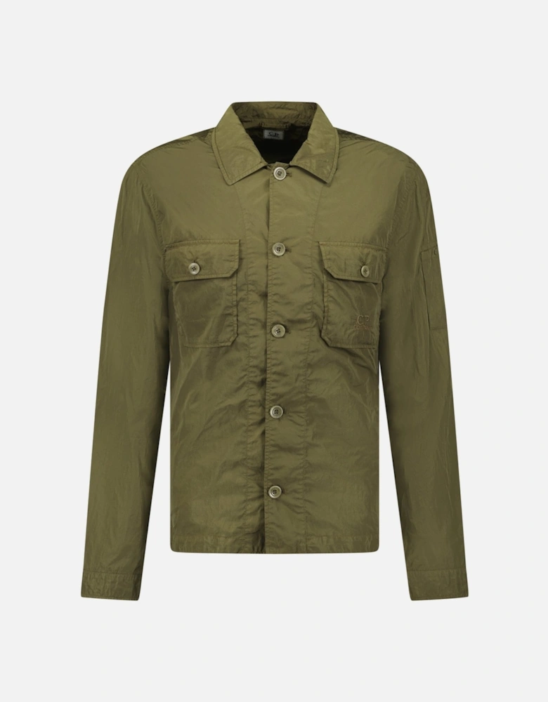 Chrome-R Button-Up Jacket Khaki