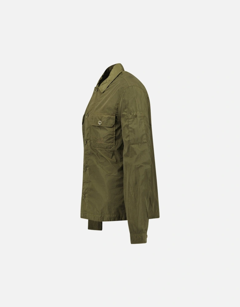 Chrome-R Button-Up Jacket Khaki
