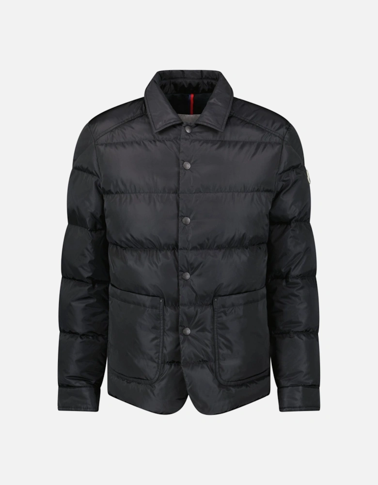 'Ciareido' Detachable Hood Jacket Black