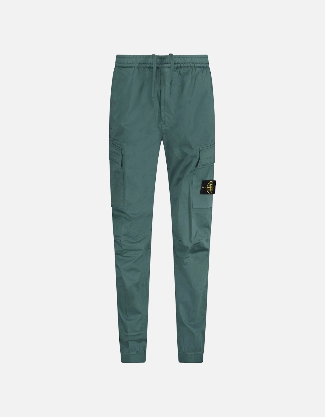 Badge Cargo Cuffed Trousers Green, 4 of 3