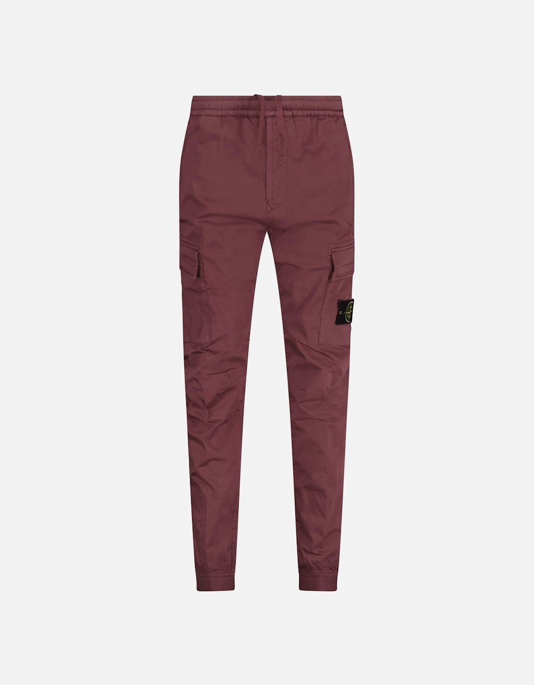 Badge Cargo Cuffed Trousers Purple, 4 of 3