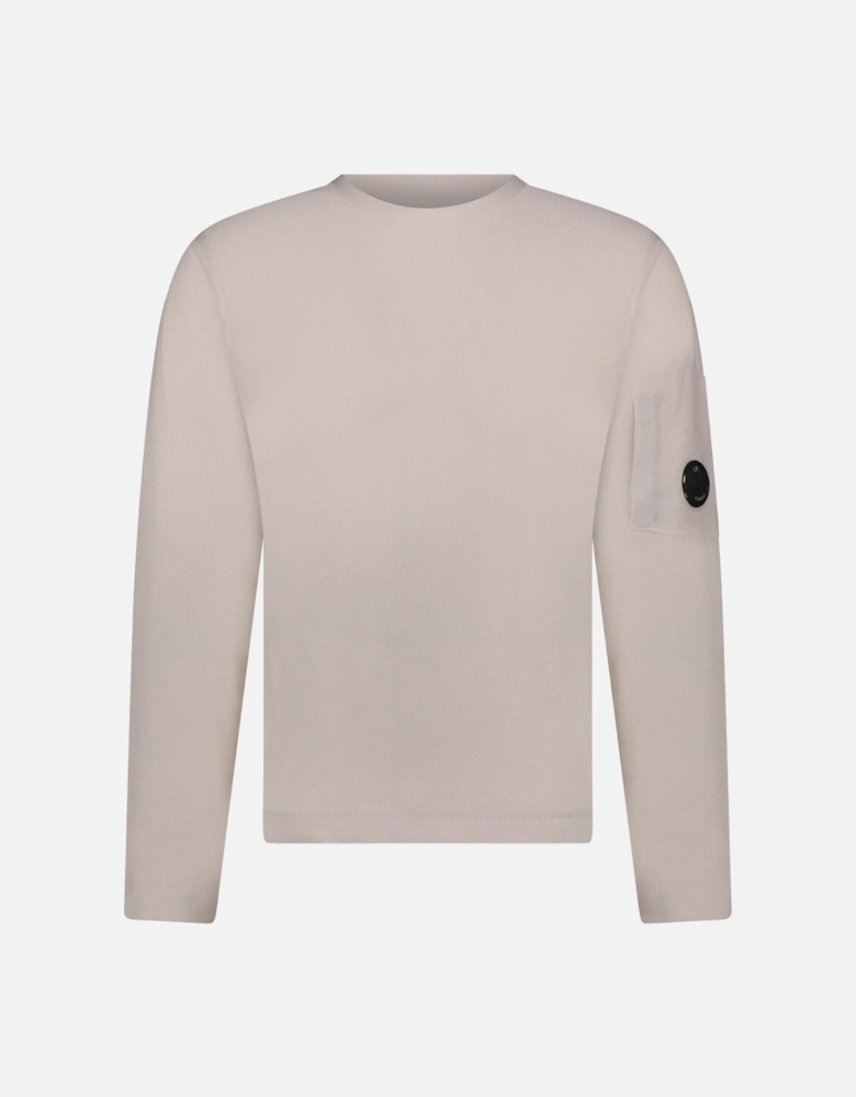 Lens Light Fleece White