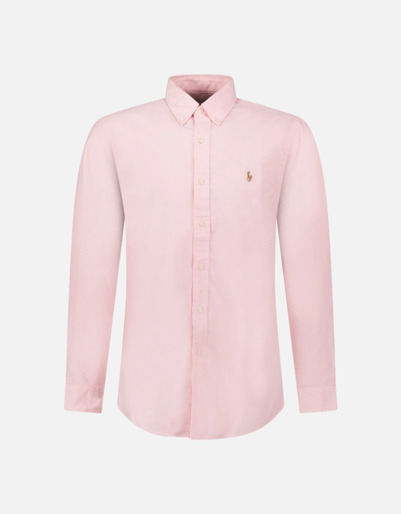 Custom Fit Oxford Shirt in Pink