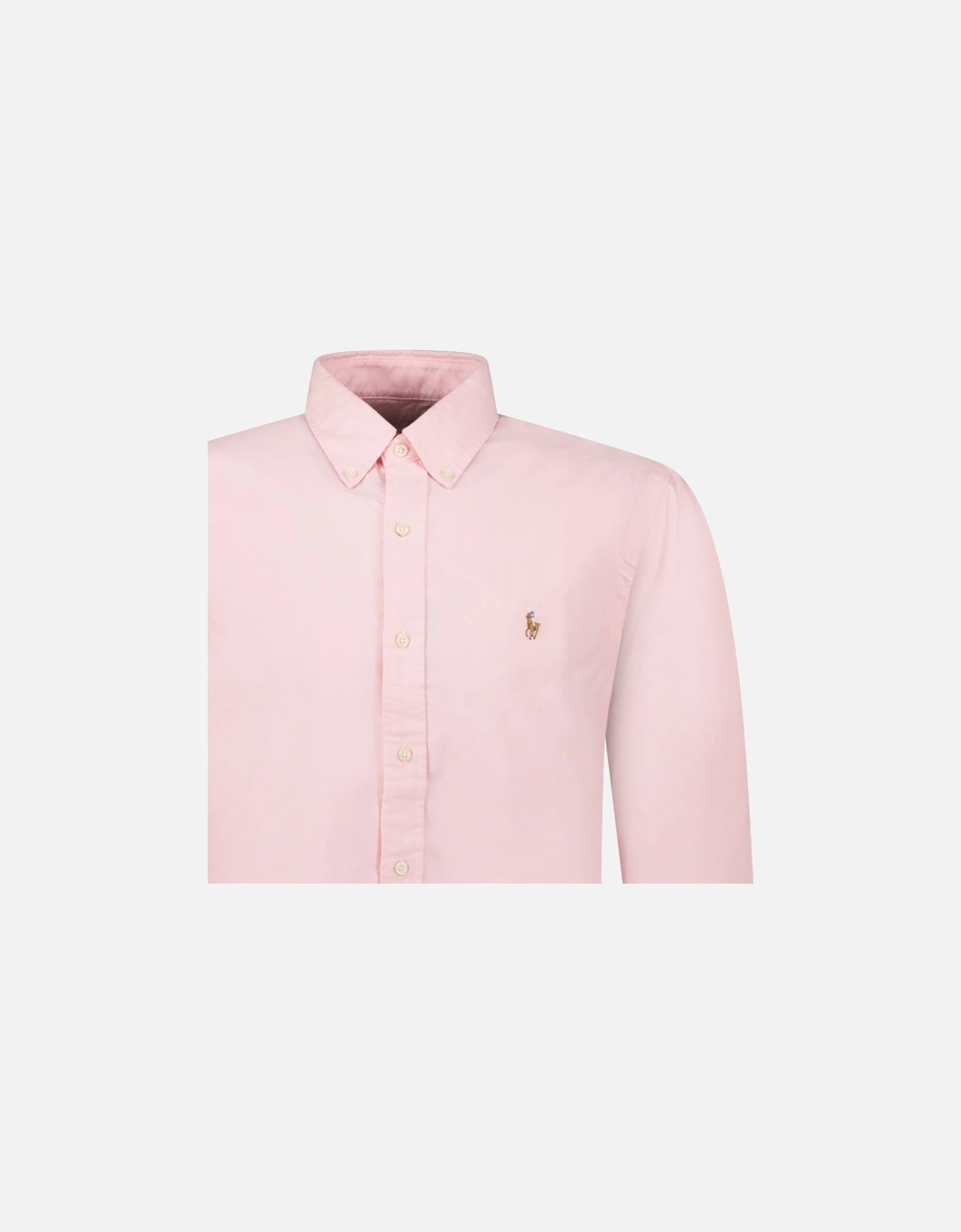 Custom Fit Oxford Shirt in Pink