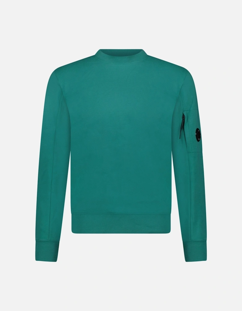 Lens Light Fleece Sweatshirt Green