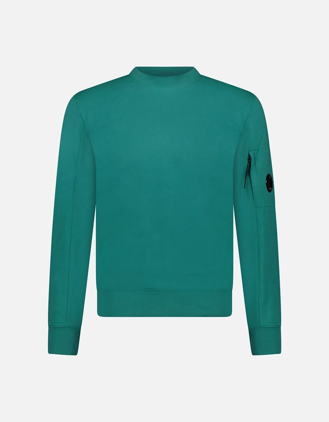 Lens Light Fleece Sweatshirt Green, 3 of 2