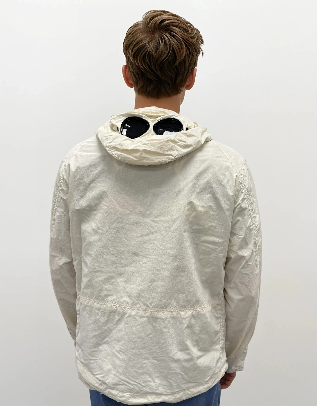 Pistachio Shell Flatt Nylon Goggle Jacket