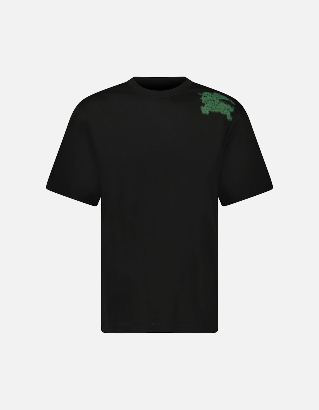 Graffiti Equestrian Knight T-Shirt in Black, 4 of 3