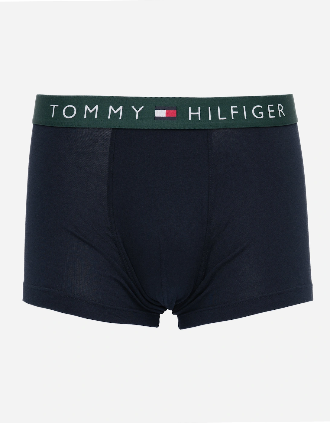 3 Pack Mens Waistband Trunks - B-Green/Red/Blue