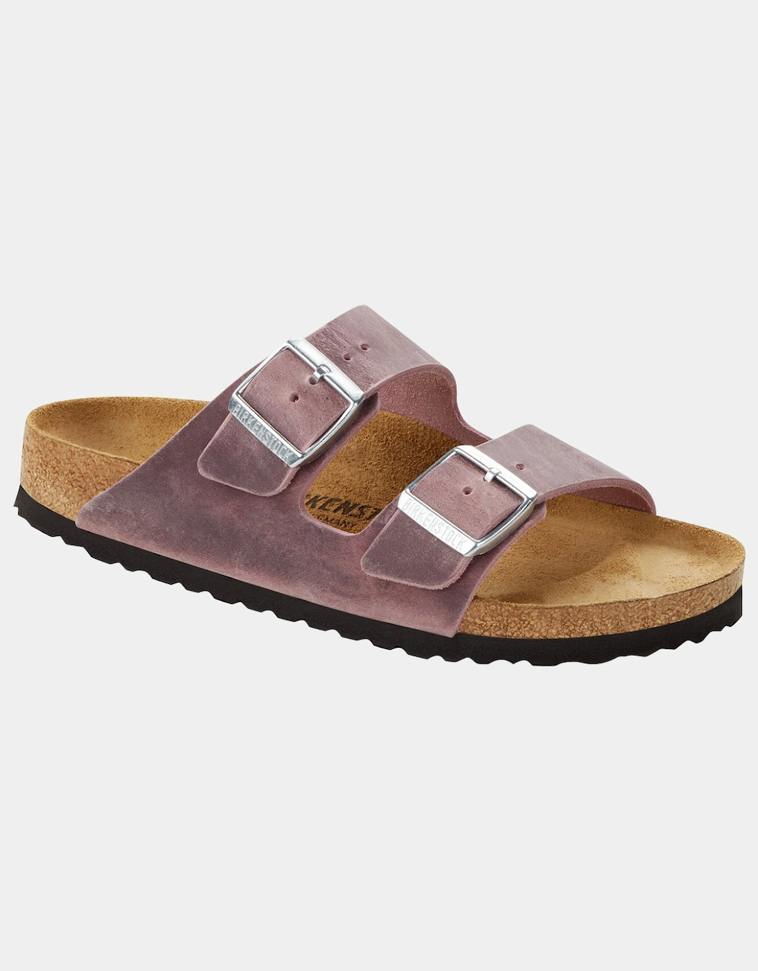 Oiled Leather Womens Sandals - Lavender, 2 of 1