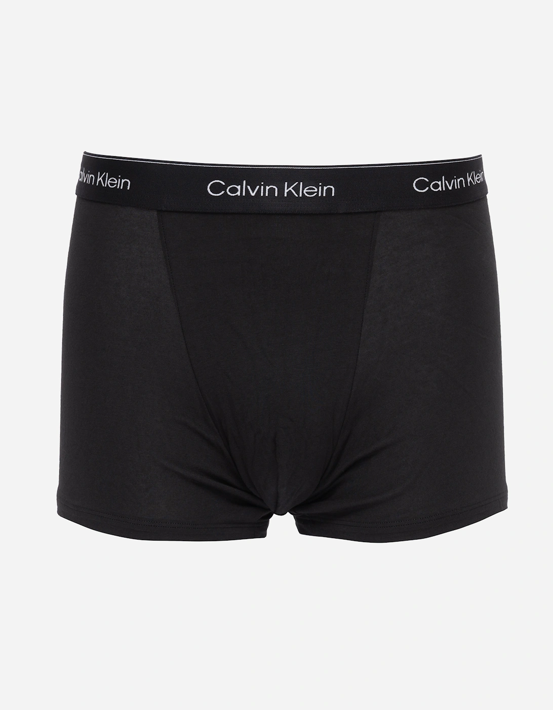 3 Pack Icon Cotton Stretch Mens Relaxed Fit Trunks - Black w/ Adrenaline Rush WB/Black w