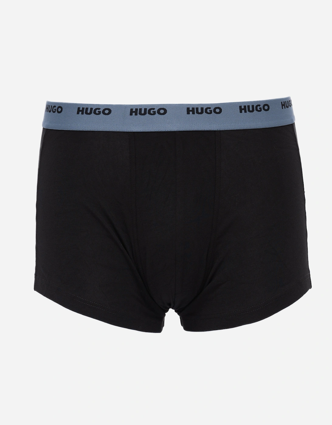 HUGO 5-Pack Mens Stretch-Cotton Trunks with Logo Waistbands - Open Miscellaneous 963