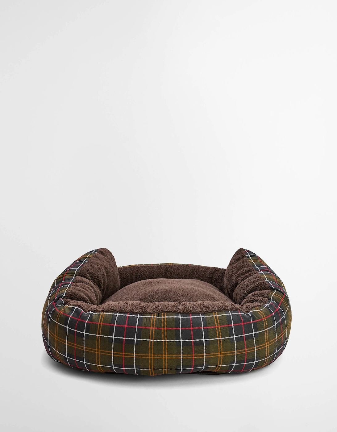 Dog Snuggle Bed 35" - Classic Tartan