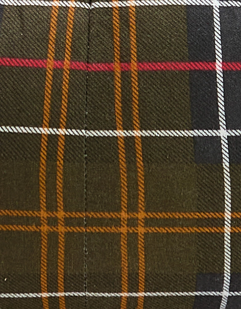 Dog Snuggle Bed 35" - Classic Tartan