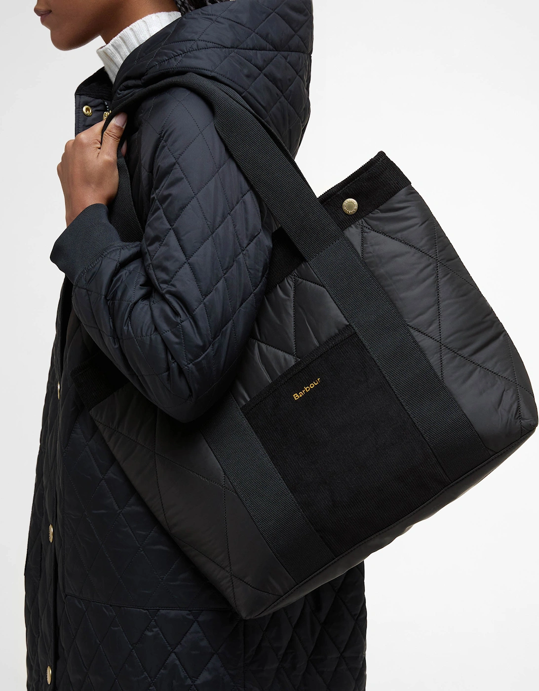 Healy Womens Tote Bag - Black/Ancient