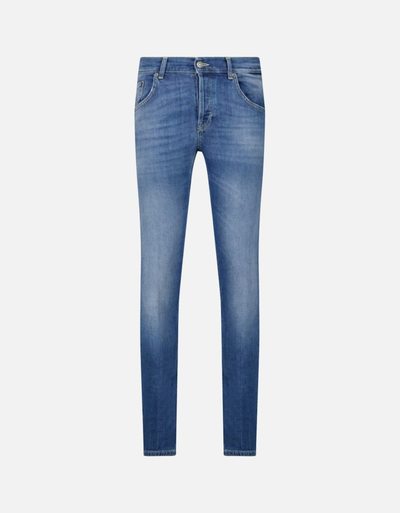 'Mius' Blue Slim Fit Jeans
