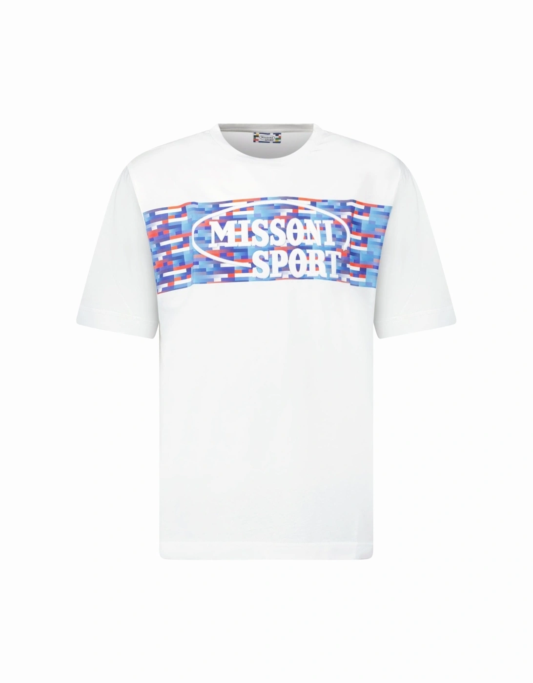 Sport Logo T-Shirt White Multicolour, 4 of 3