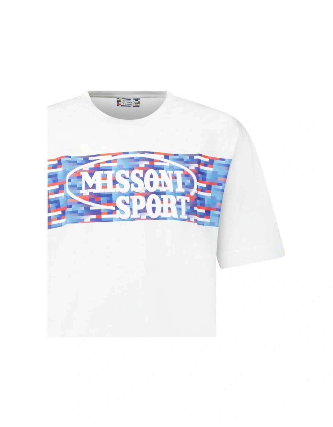 Sport Logo T-Shirt White Multicolour