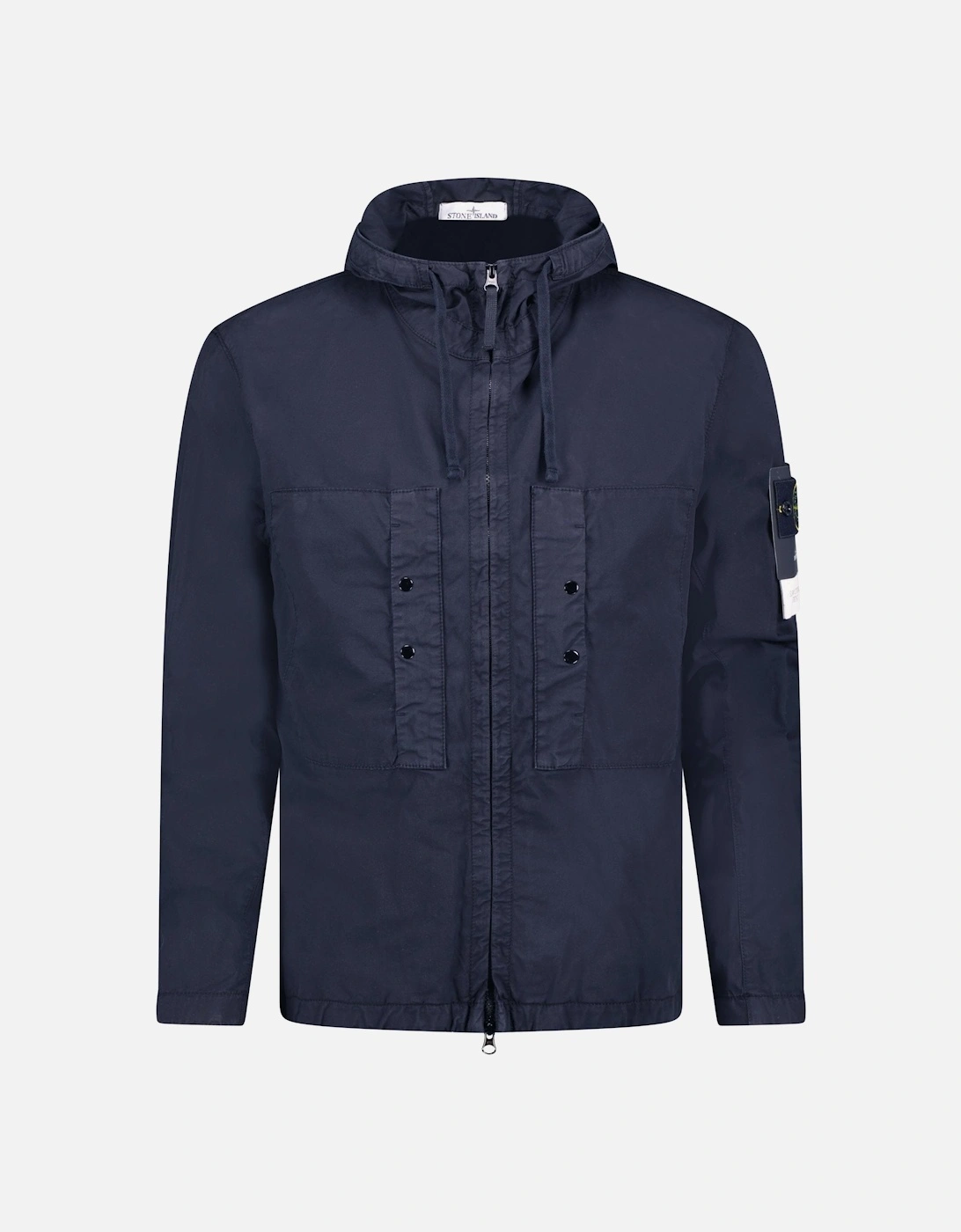 Supima Cotton Twill Stretch Hooded Jacket, 4 of 3