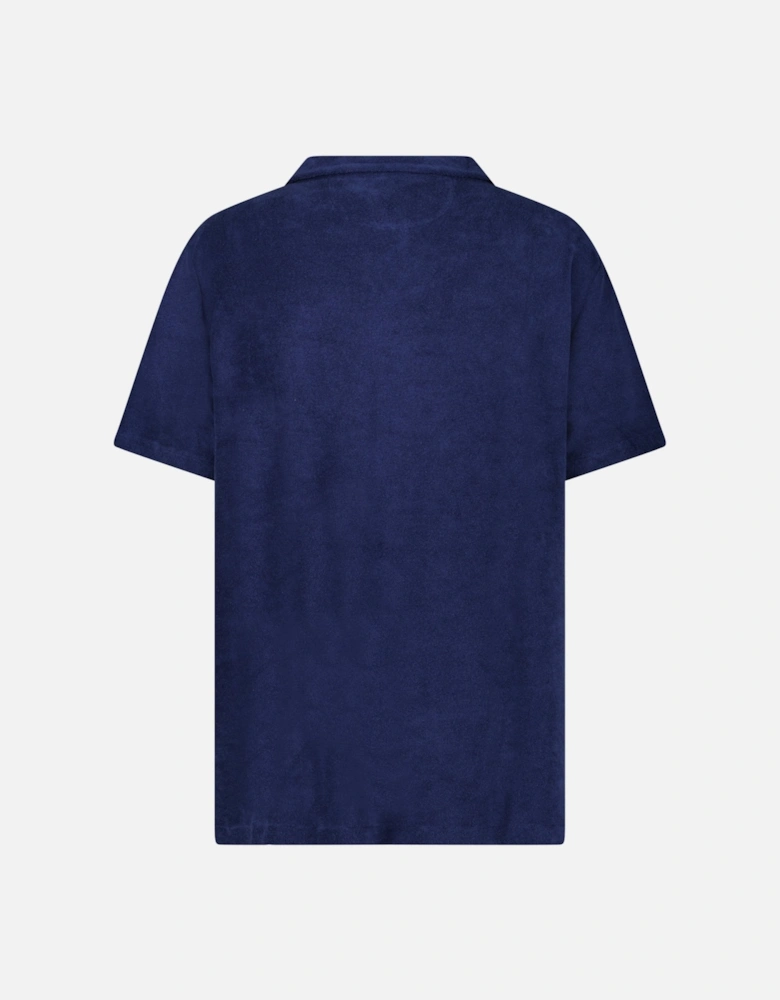Short Sleeve Polo Shirt in Navy