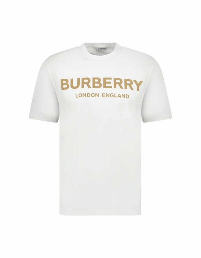 'Ellison' London Logo Print T-Shirt White