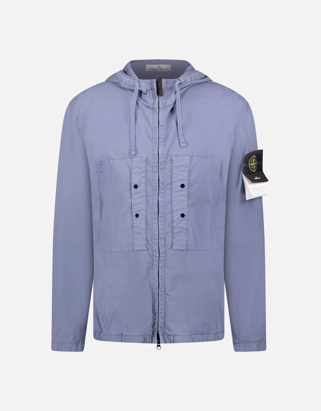 Supima Cotton Twill Stretch Hooded Jacket, 5 of 4