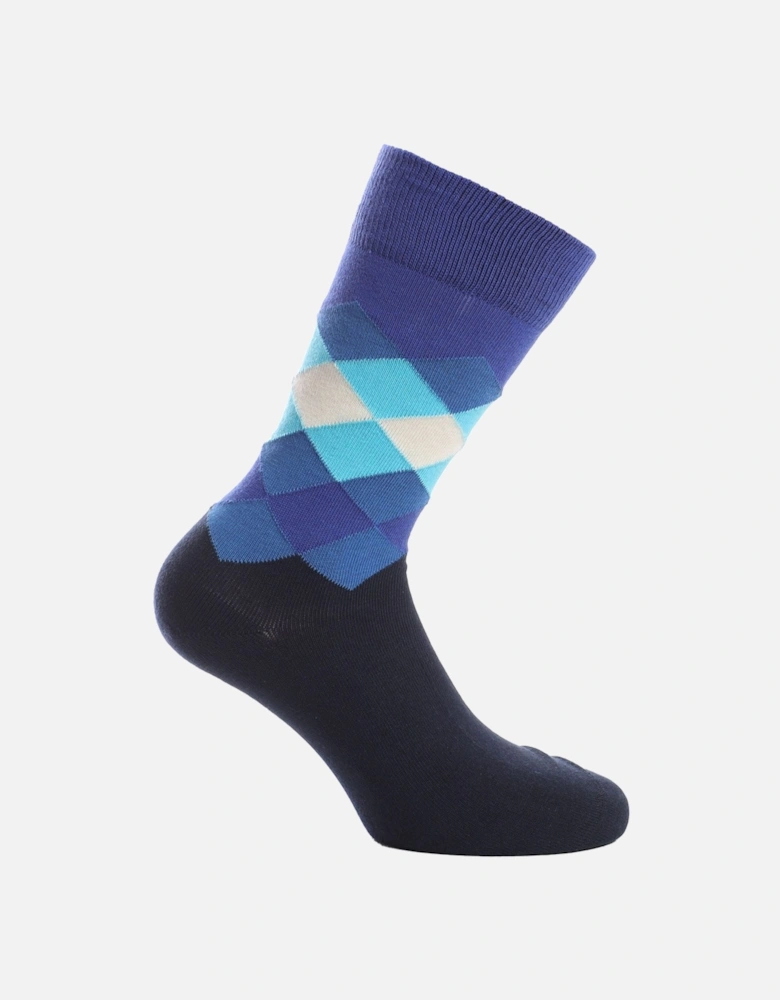 Faded Diamond Socks