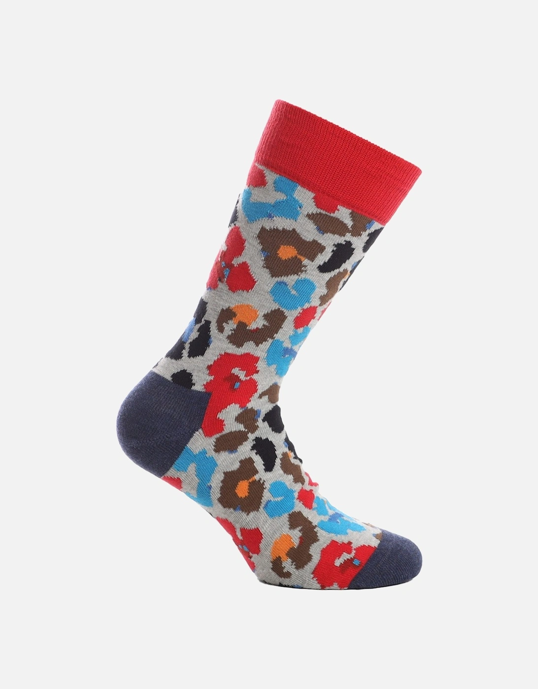 Multi Leopard Socks