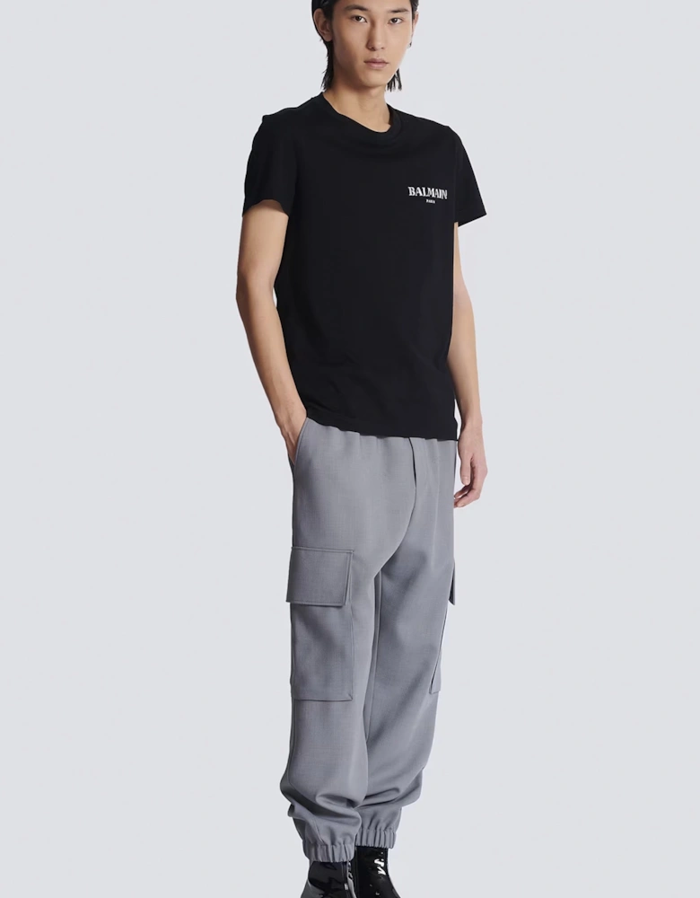 SLIM VINTAGE GEL LOGO T SHIRT