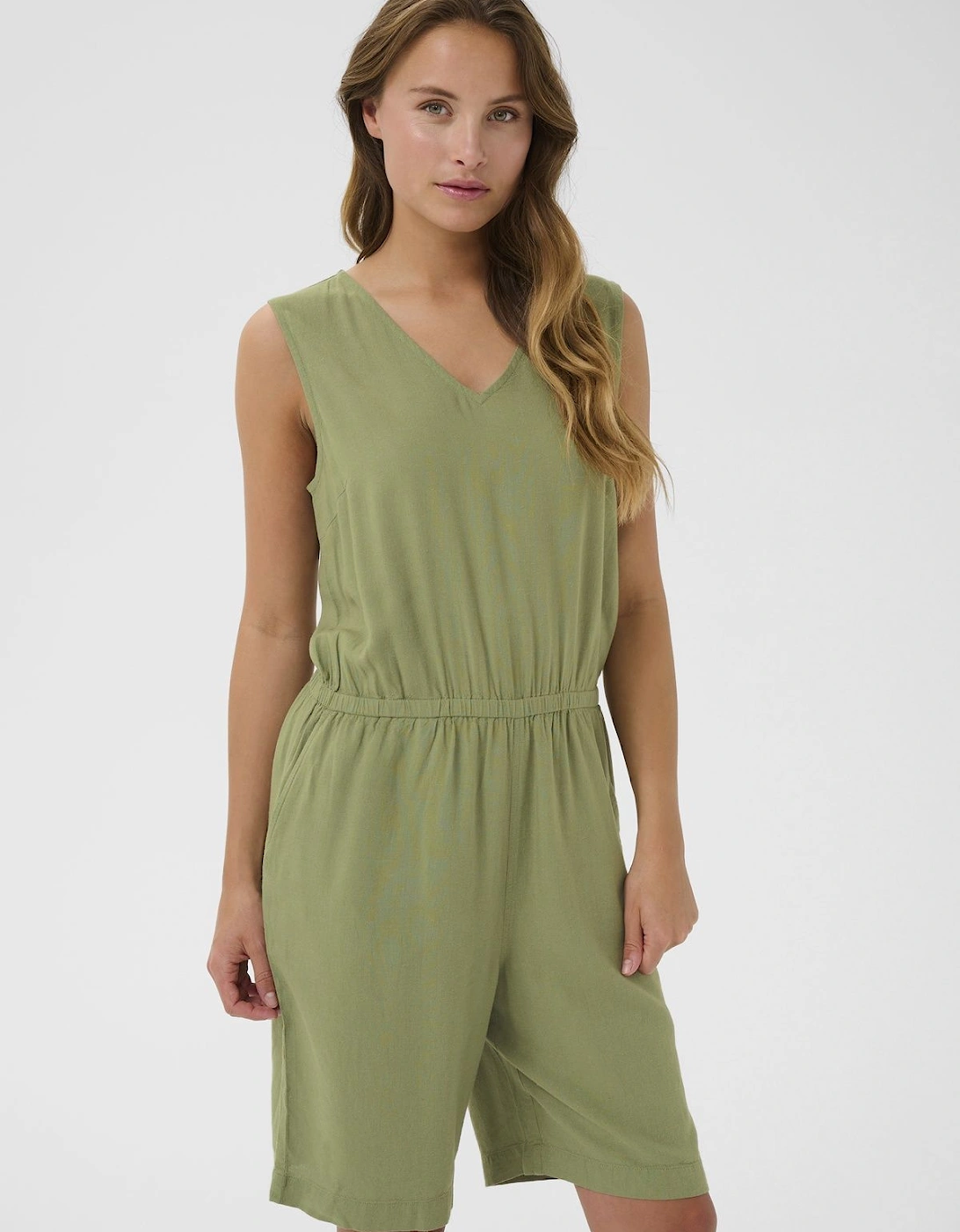 KAmilia V-Neck Sleeveless Playsuit, 2 of 1