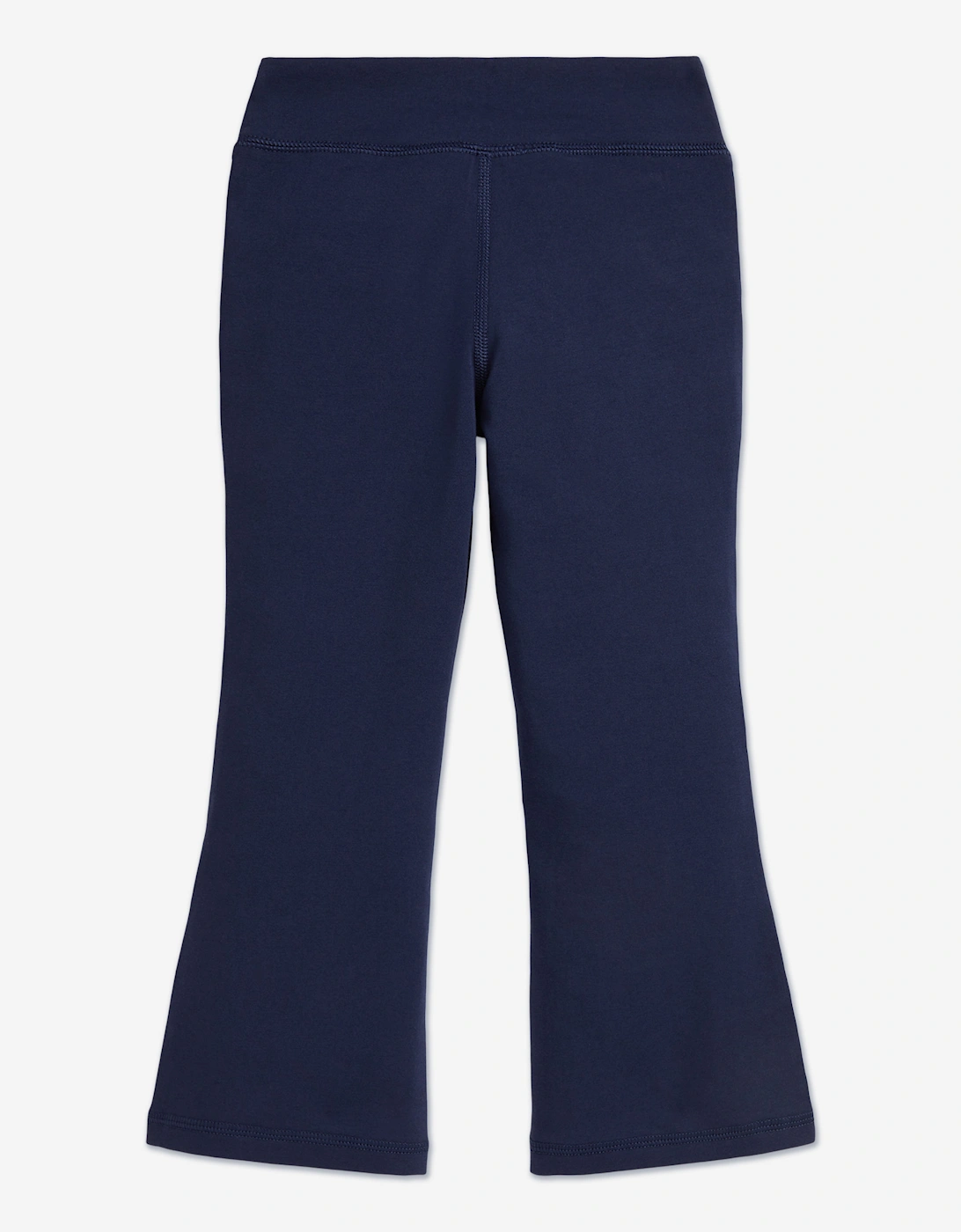Girls Flared Leggings in Navy