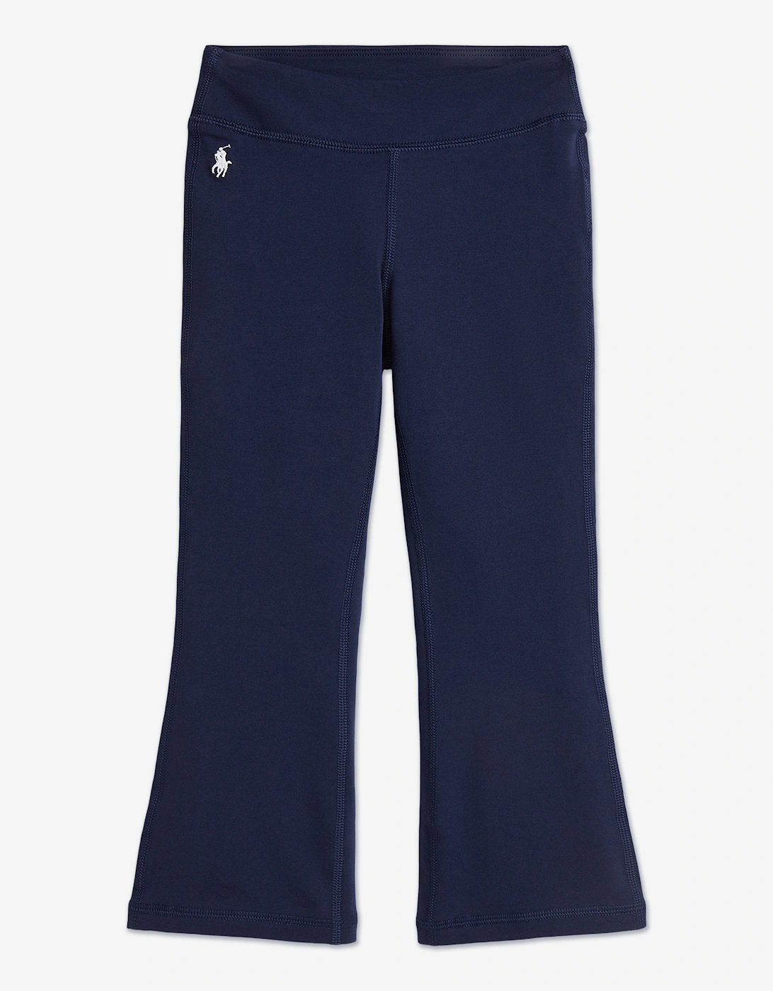 Girls Flared Leggings in Navy, 5 of 4