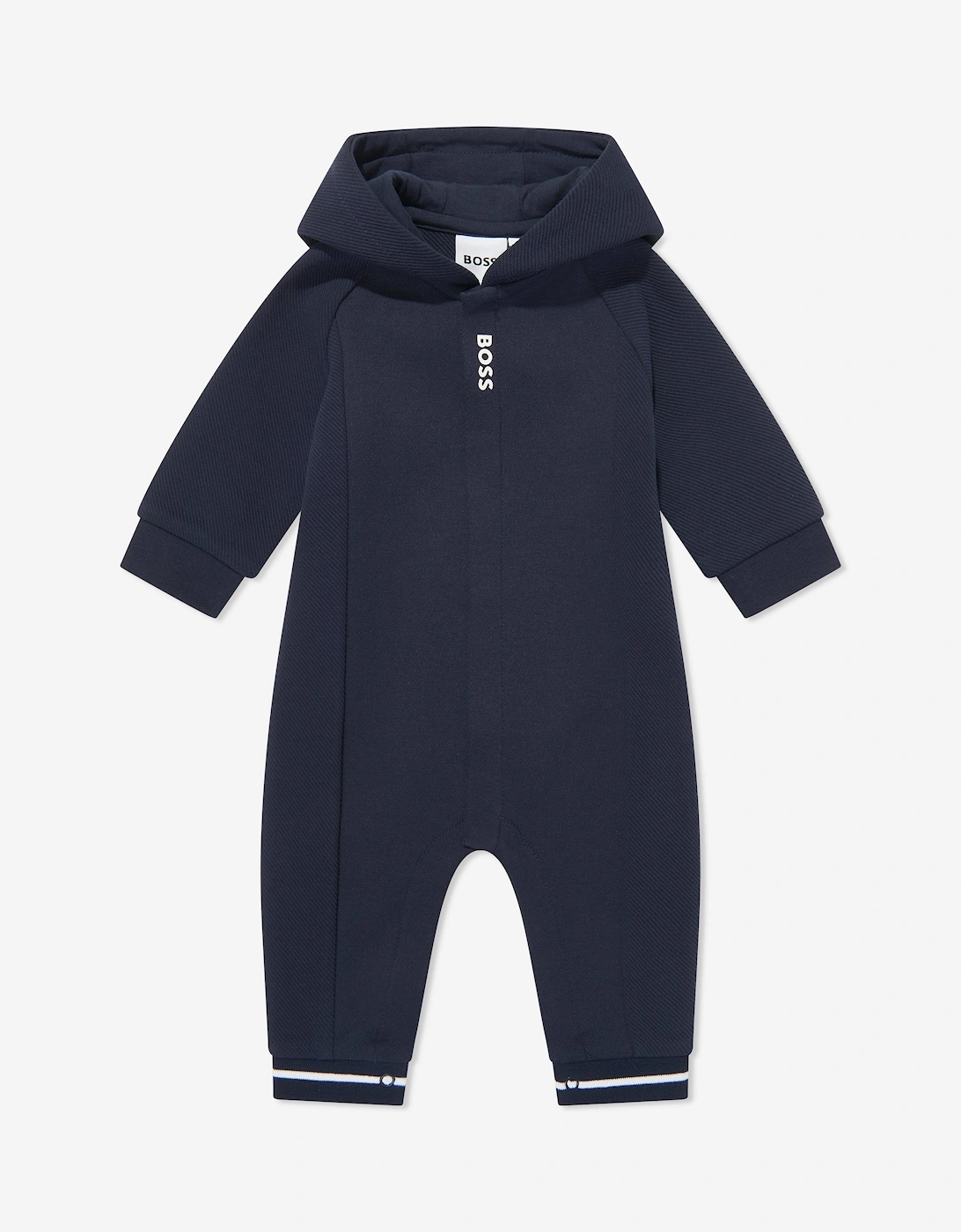 BOSS Baby Boys Hooded All In One in Navy, 5 of 4