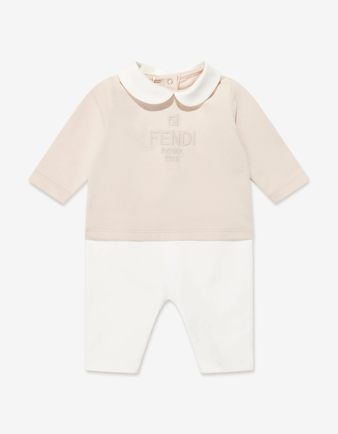 Baby 3 Piece Babygrow Set in Beige