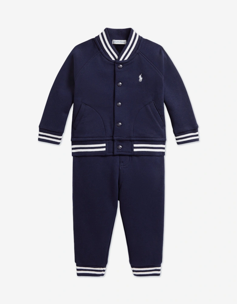 Baby Boys Logo Tracksuit in Navy
