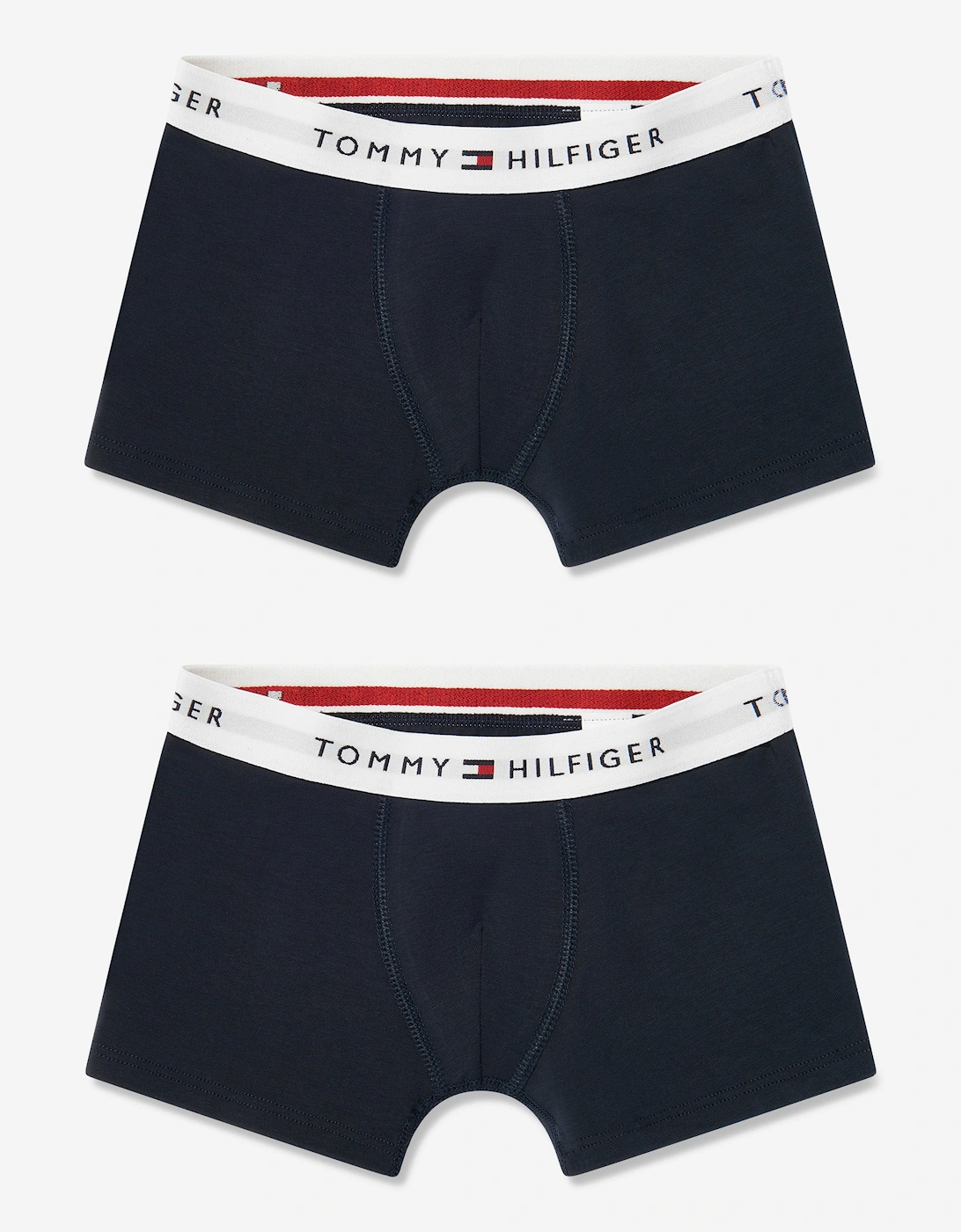 Tommy Hilfiger Boys Multi  2 Pack Boxer Shorts Set  Navy - Size 14 Years/15 Years/16 Years Kids