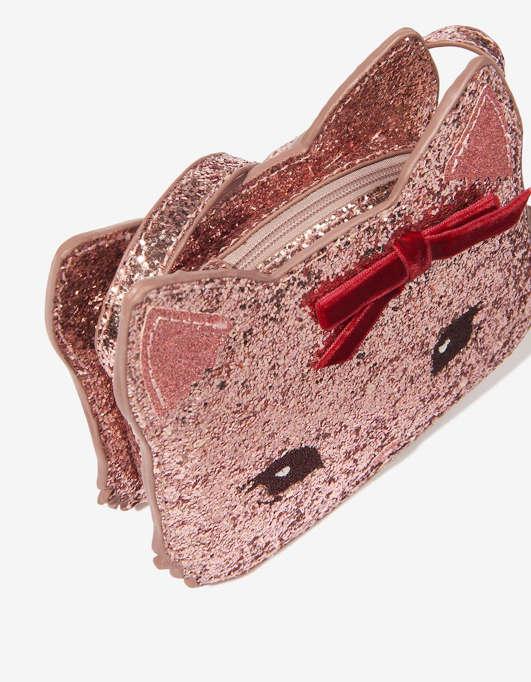 Konges Sløjd Girls Tut Kitty Shoulder Bag in Pink (136cm)