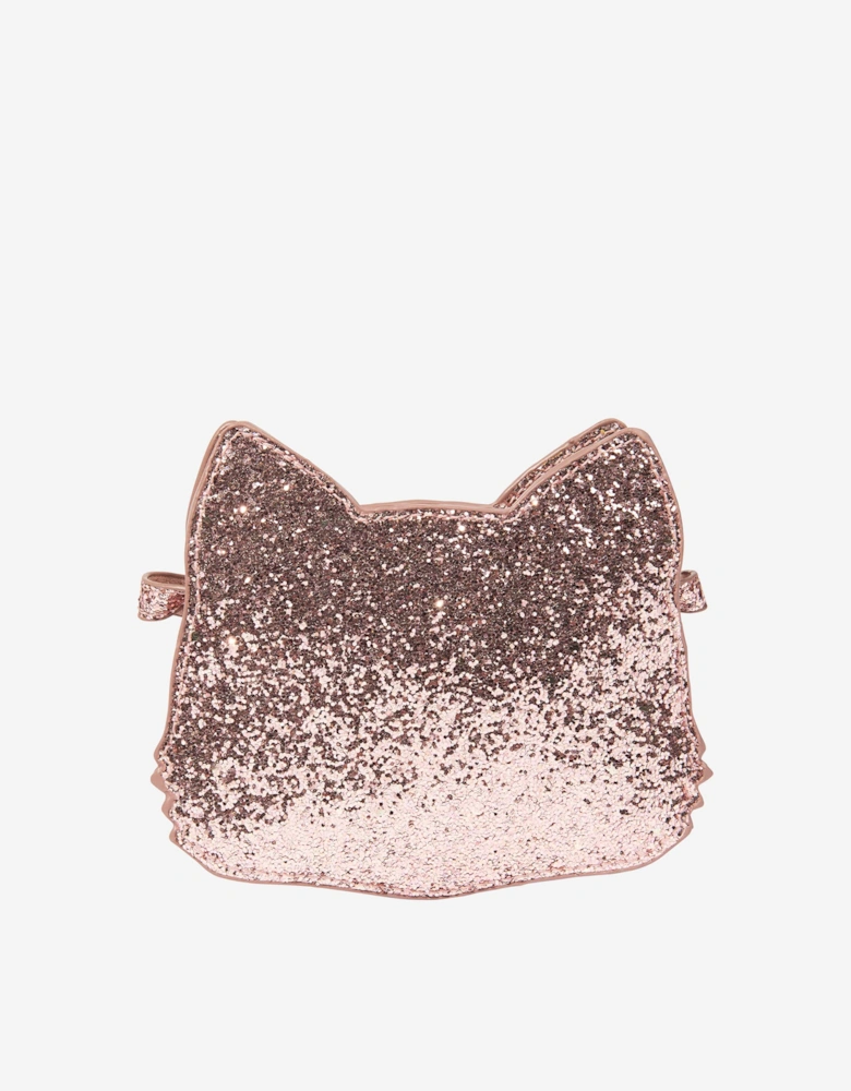 Konges Sløjd Girls Tut Kitty Shoulder Bag in Pink (136cm)