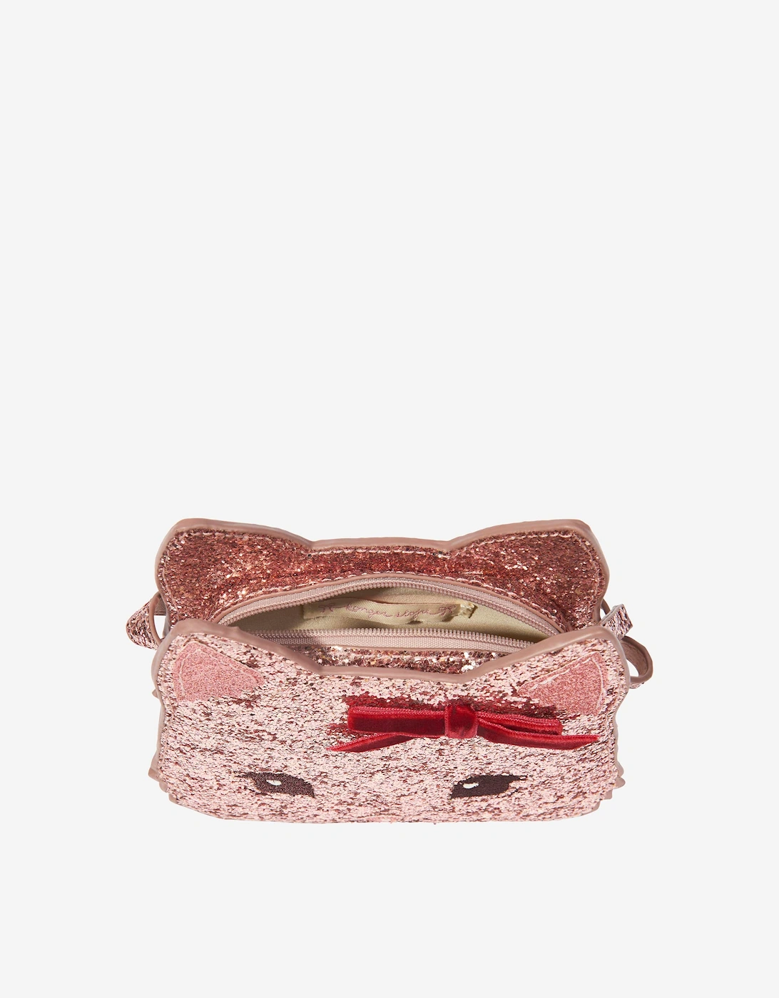 Konges Sløjd Girls Tut Kitty Shoulder Bag in Pink (136cm)
