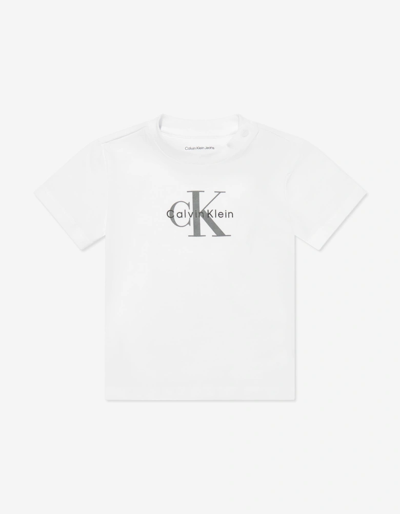 Baby Monogram Tracksuit Gift Set in Black