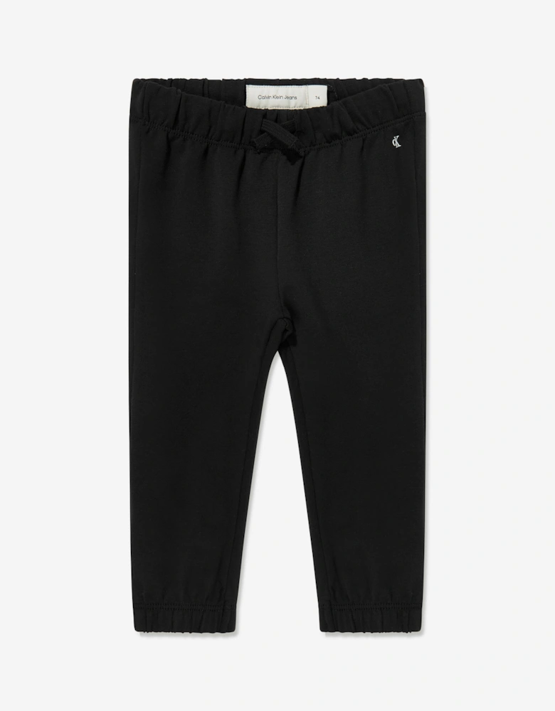 Baby Monogram Tracksuit Gift Set in Black