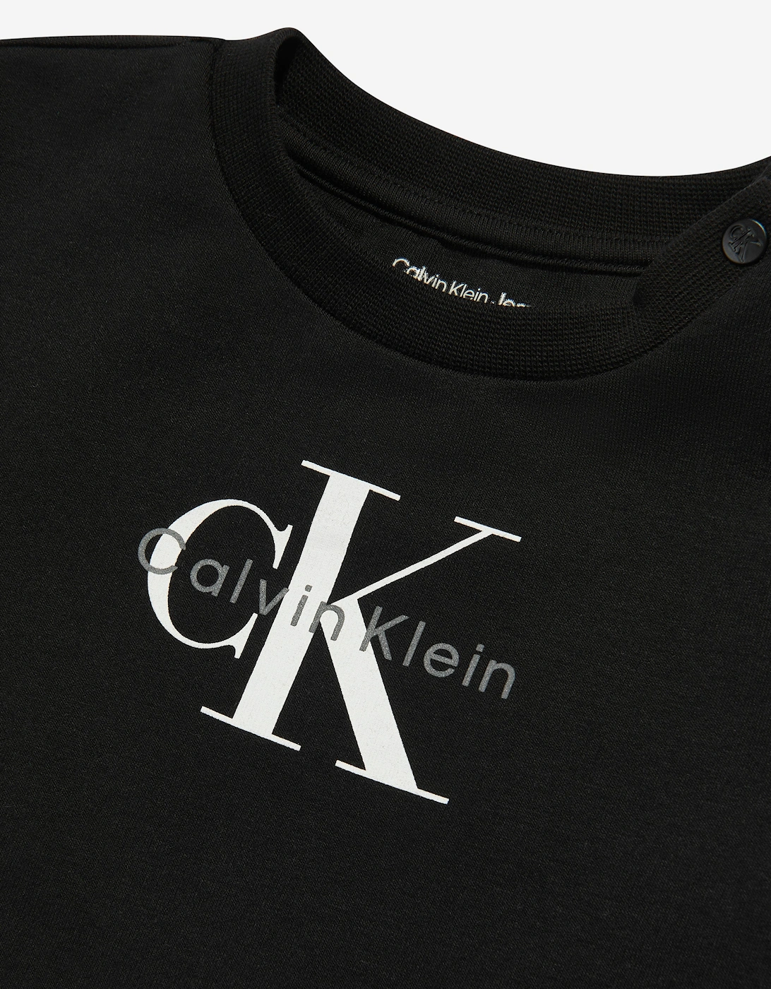 Baby Monogram Tracksuit Gift Set in Black