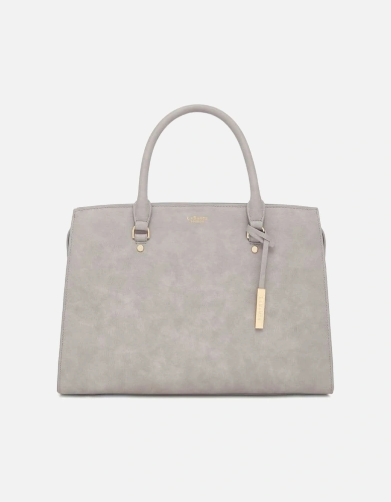 Aricia Grey Vegan Laptop Bag