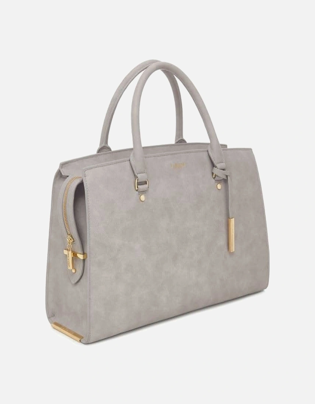 Aricia Grey Vegan Laptop Bag