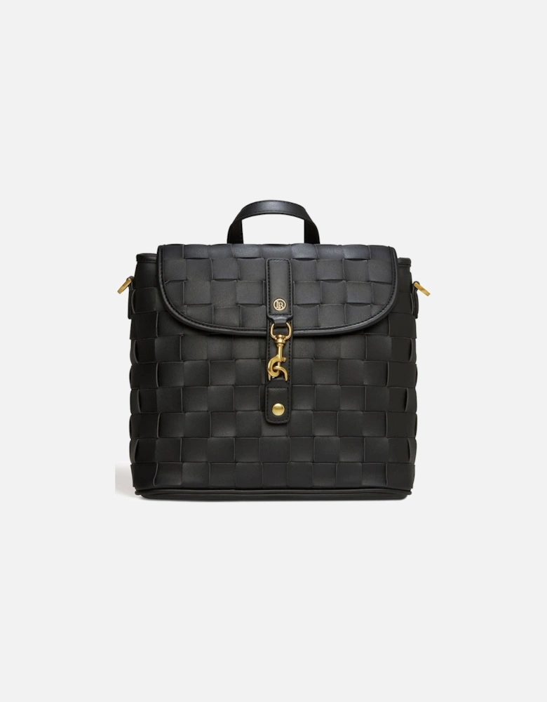 Rosie Black Mini Vegan Backpack