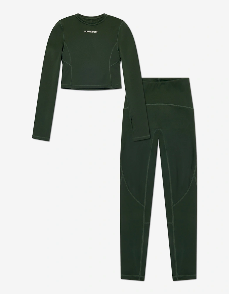 Girls Active Set in Green