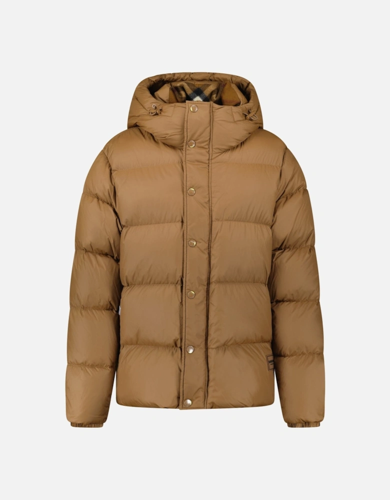 Halsby Puffer Down Jacket Brown