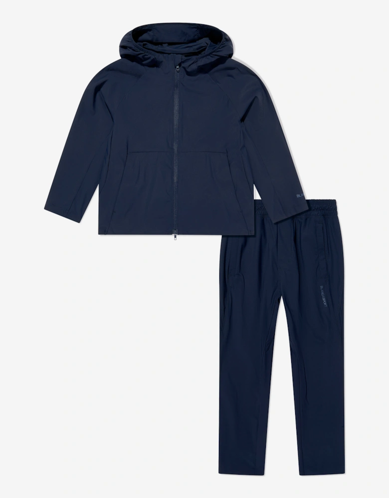 Boys Core Flow Tracksuit in Navy
