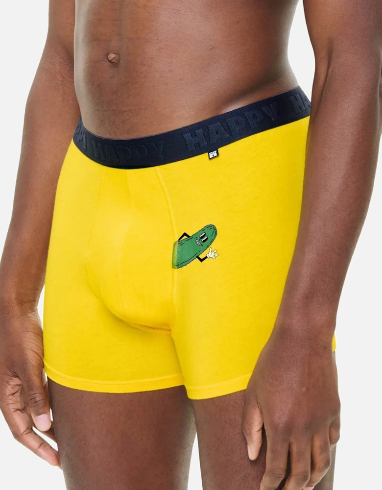 Gherkin Boxer Trunk, Yellow